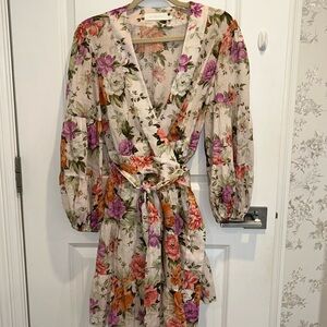Zimmermann floral dress